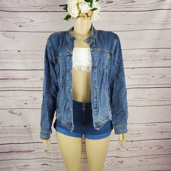 will smith large denim jacket ( 5 for $20 ) - Picture 4 of 9